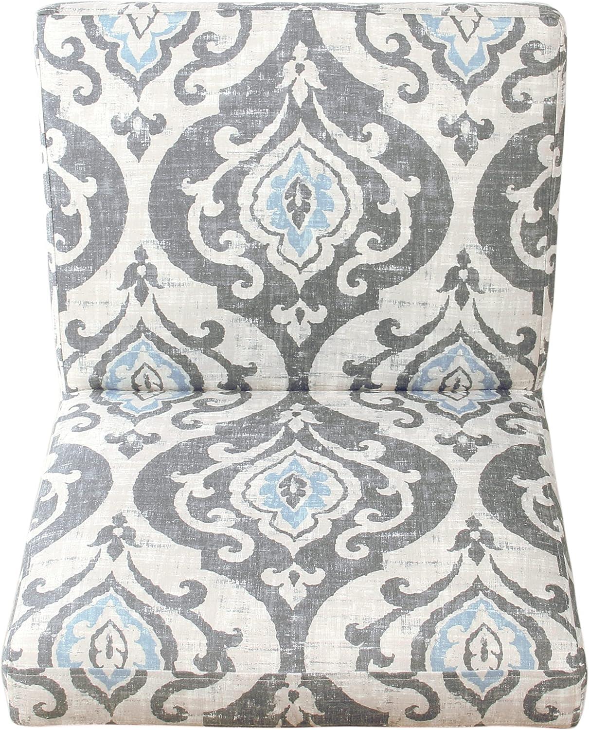 imageHomePop Modern Armless Dining Accent Chair Suri BlueSuri Blue
