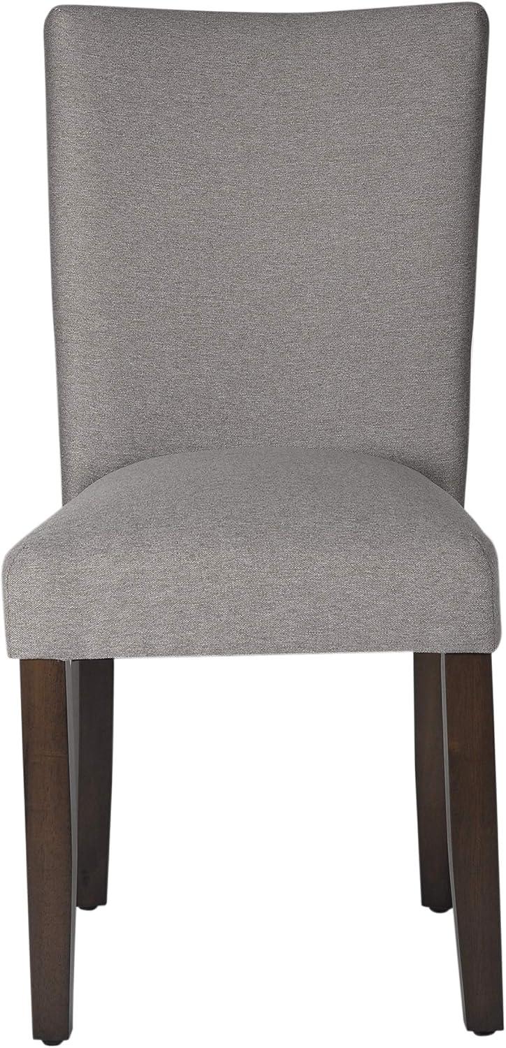 imageHomePop Parsons Classic Upholstered Accent Dining Chair Single Pack GreyGrey