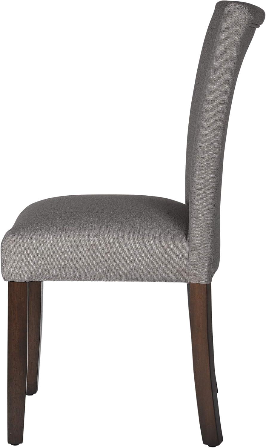 imageHomePop Parsons Classic Upholstered Accent Dining Chair Single Pack GreyGrey