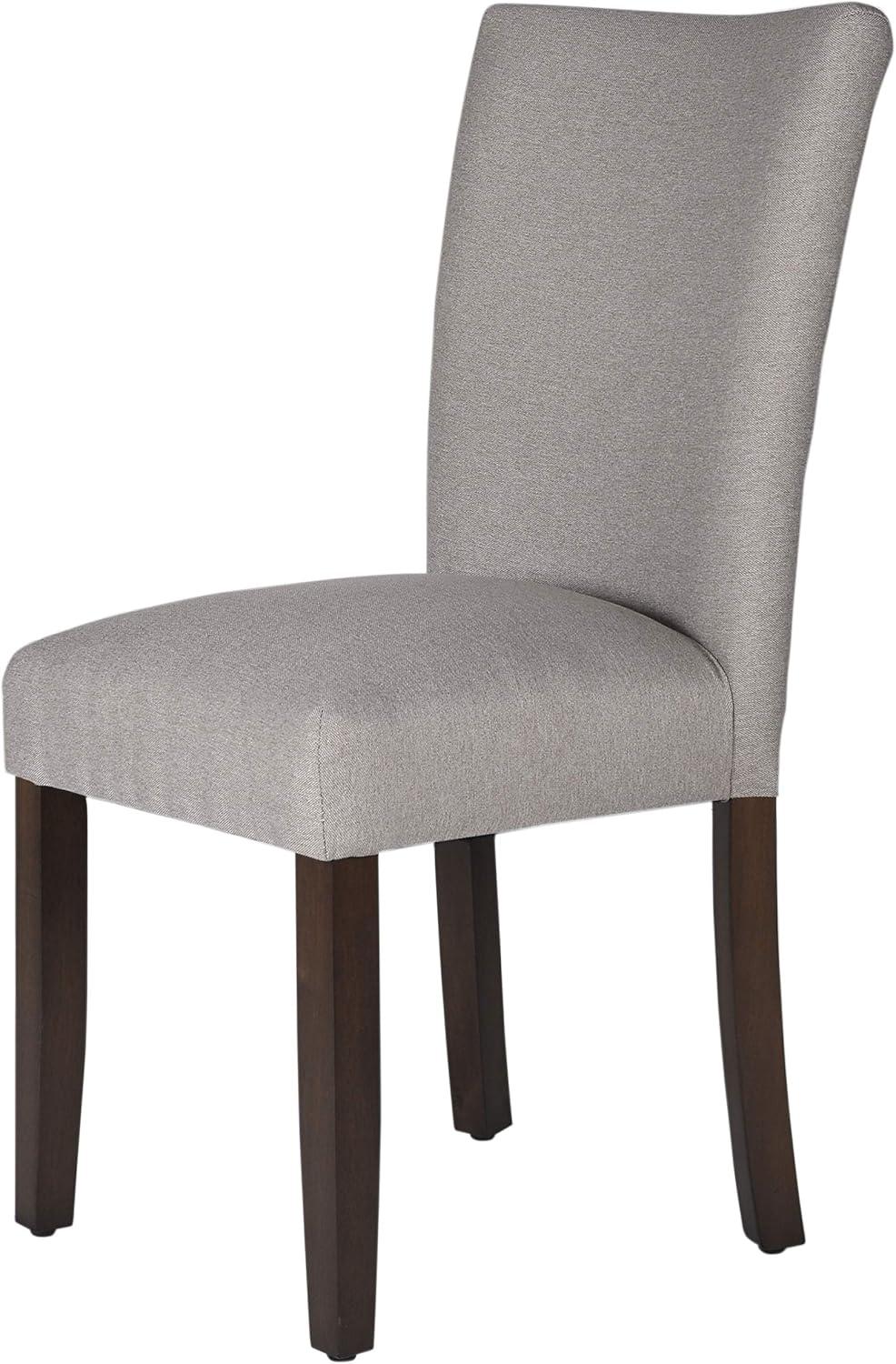 imageHomePop Parsons Classic Upholstered Accent Dining Chair Single Pack GreyGrey