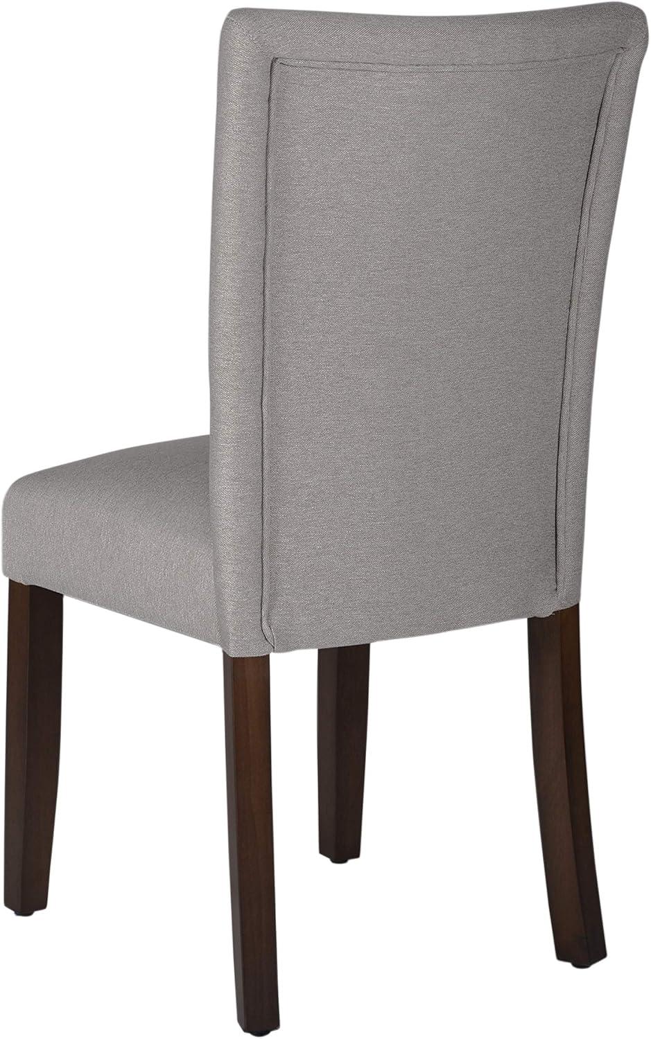 imageHomePop Parsons Classic Upholstered Accent Dining Chair Single Pack GreyGrey