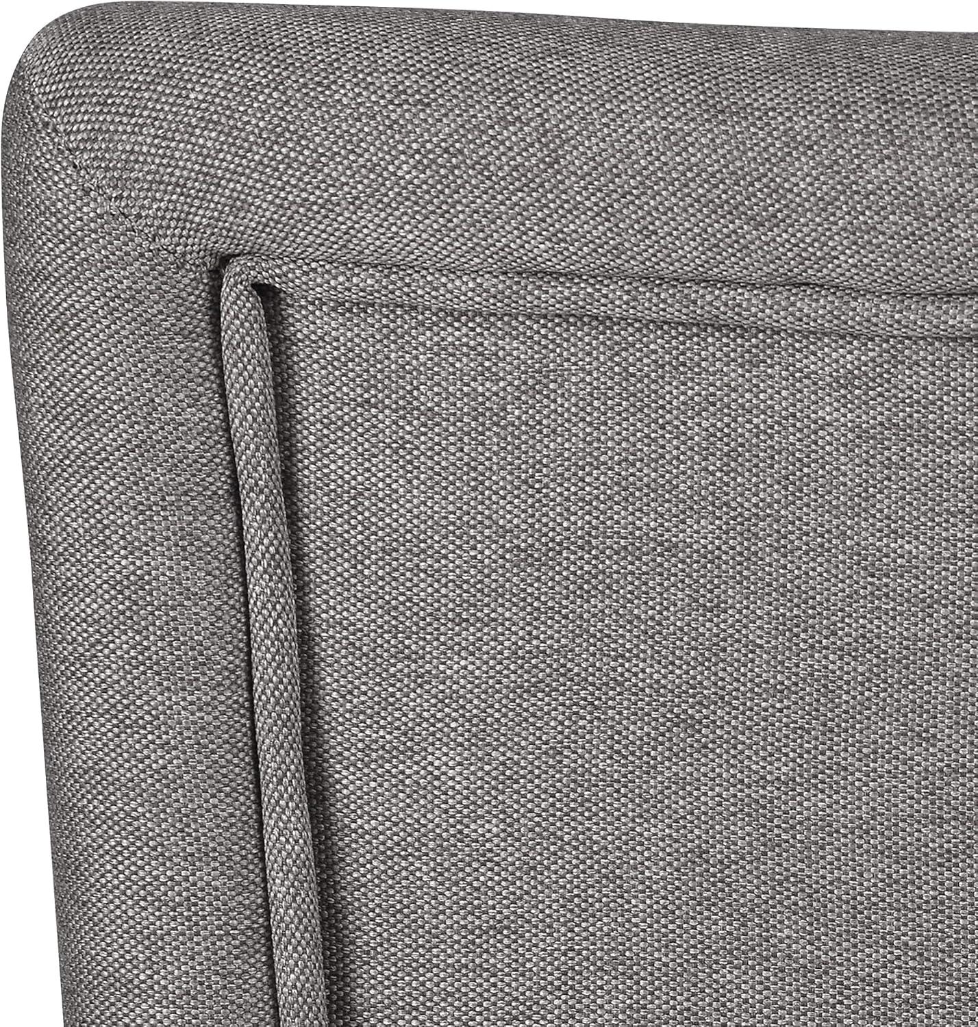 imageHomePop Parsons Classic Upholstered Accent Dining Chair Single Pack GreyGrey