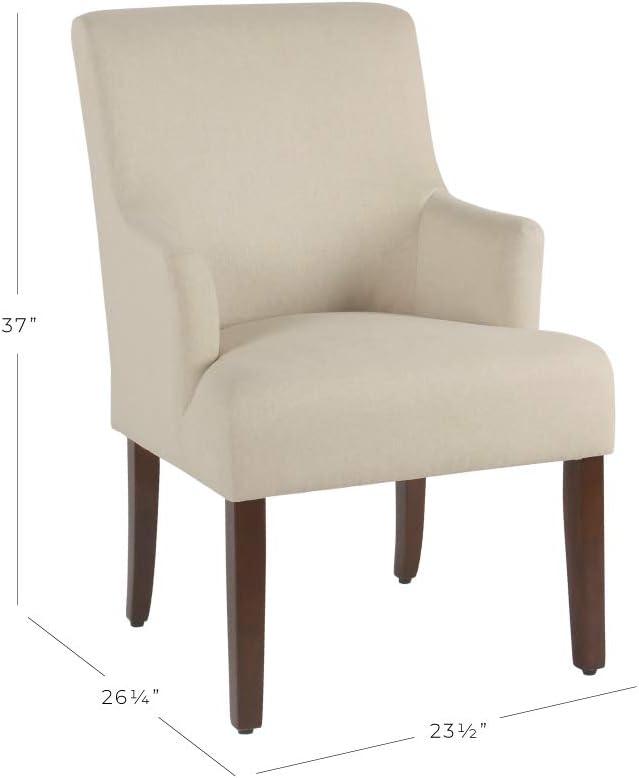 imageHomepop Home Decor Upholstered Anywhere Dining Chair Accent Chairs for Living Room amp Bedroom Decorative Home Furniture CreamCream