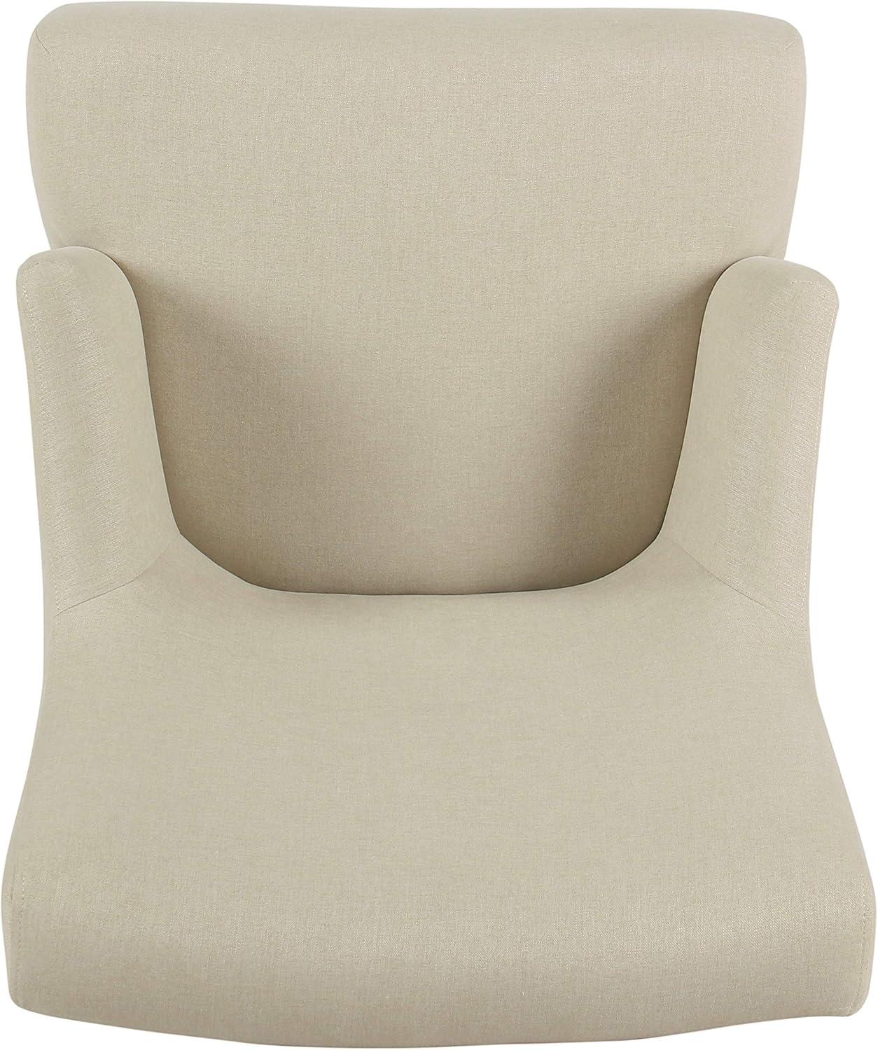 imageHomepop Home Decor Upholstered Anywhere Dining Chair Accent Chairs for Living Room amp Bedroom Decorative Home Furniture CreamCream