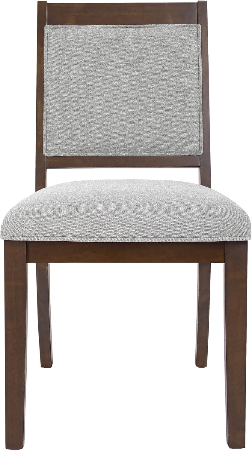 imageHomepop Scalloped Detail Dining ChairUpholstered Parsons Dining Chairs Decorative Home Furniture Cream Textured Woven Set of 2Gray Solid Woven Set of 2