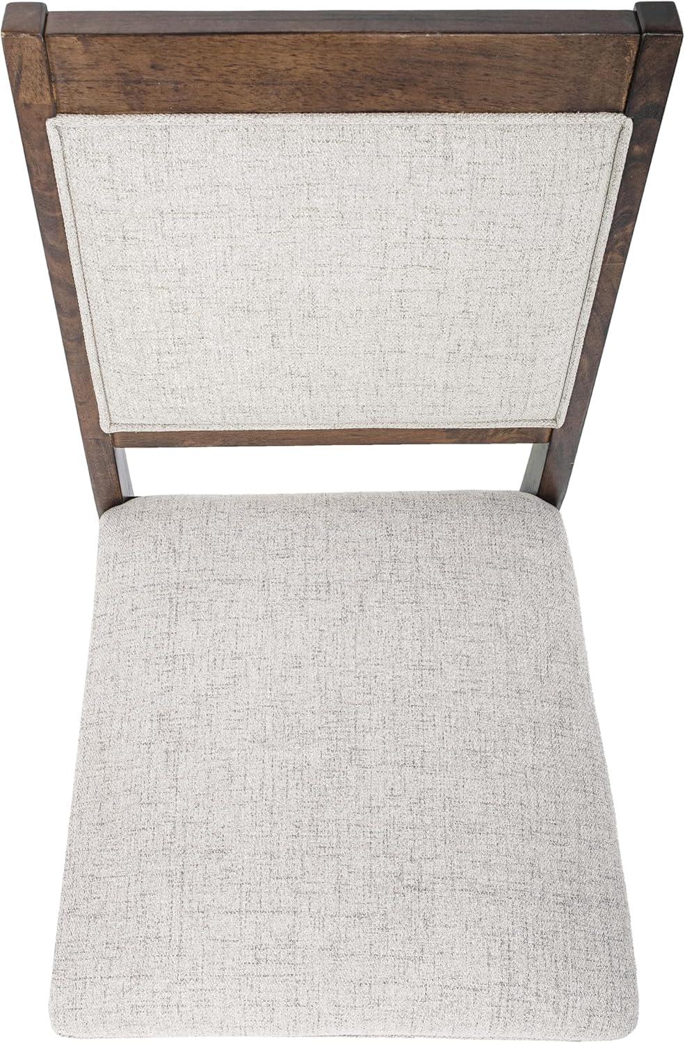 imageHomepop Scalloped Detail Dining ChairUpholstered Parsons Dining Chairs Decorative Home Furniture Cream Textured Woven Set of 2Neutral Textured Solid Set of 2