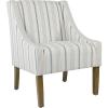 Ivory & Gray Stripe