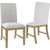 Light Gray Stripe (Set of 2)