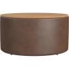 Faux Brown Leather