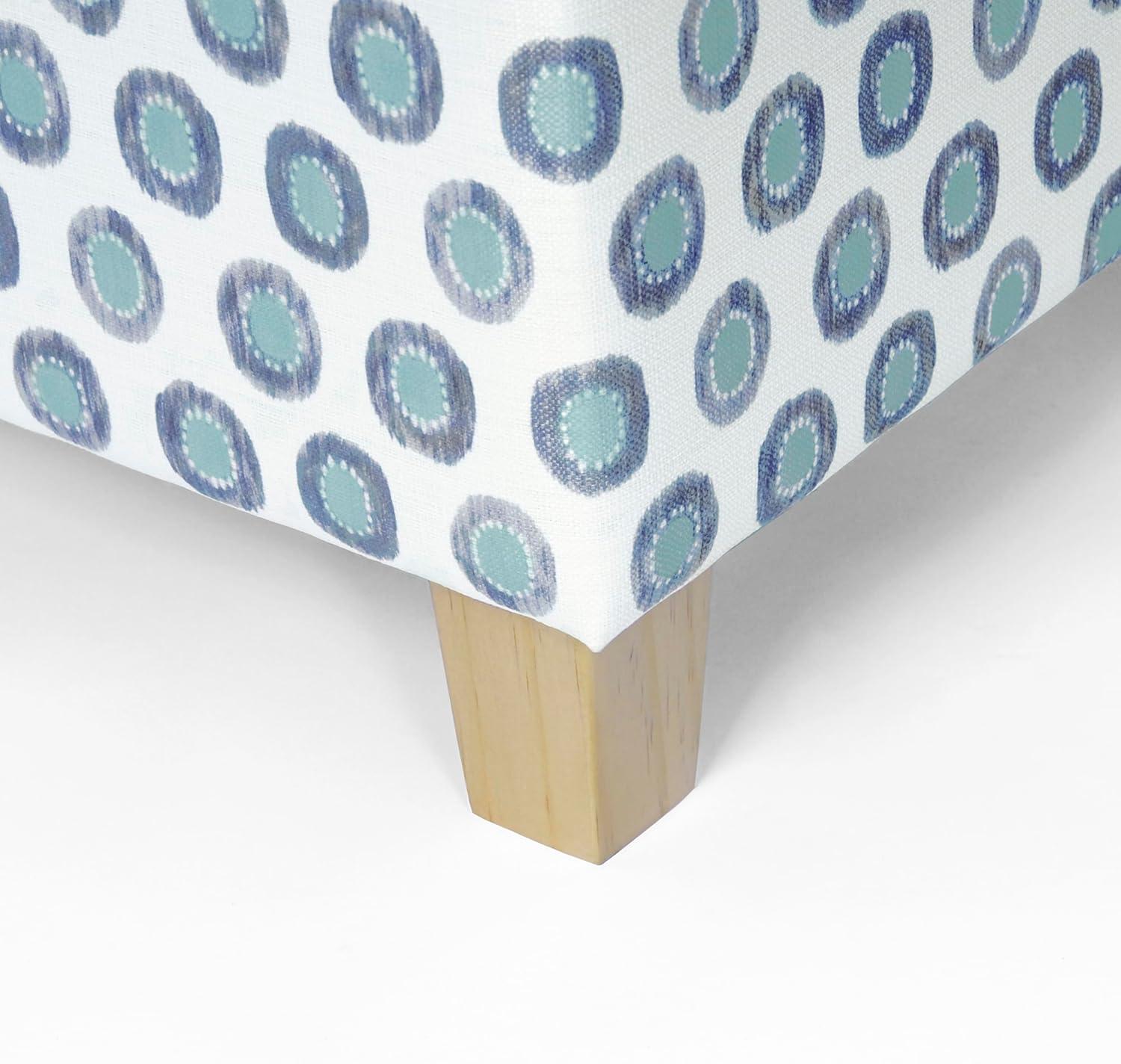 imageHomePop Cube Ottoman HomePop Home Dcor Square Ottoman Cream BoucleGreen