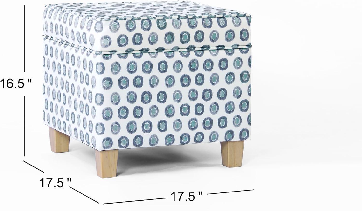 imageHomePop Cube Ottoman HomePop Home Dcor Square Ottoman Cream BoucleGreen
