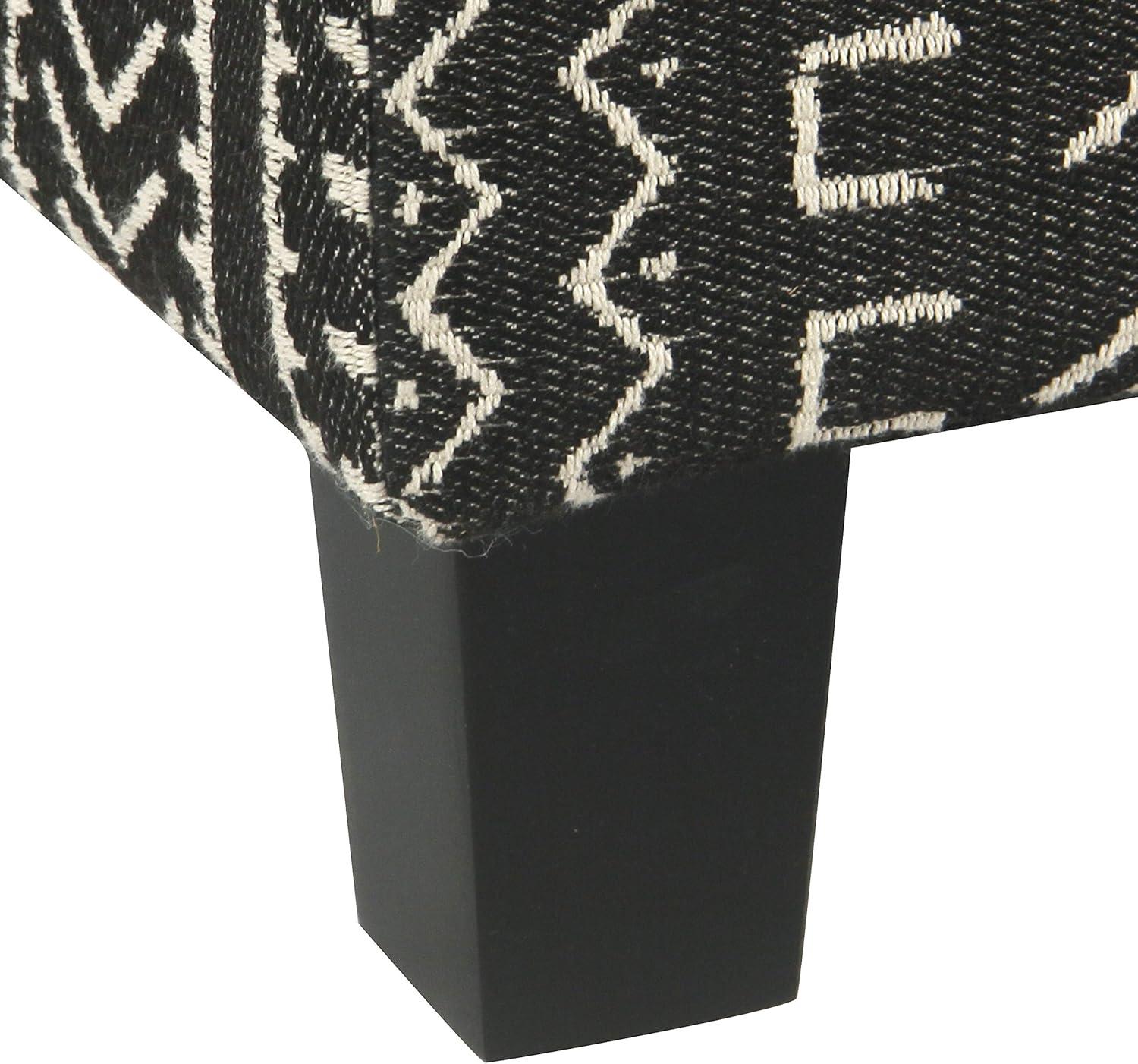 imageHomePop Cube Ottoman HomePop Home Dcor Square Ottoman Cream BoucleOnyx