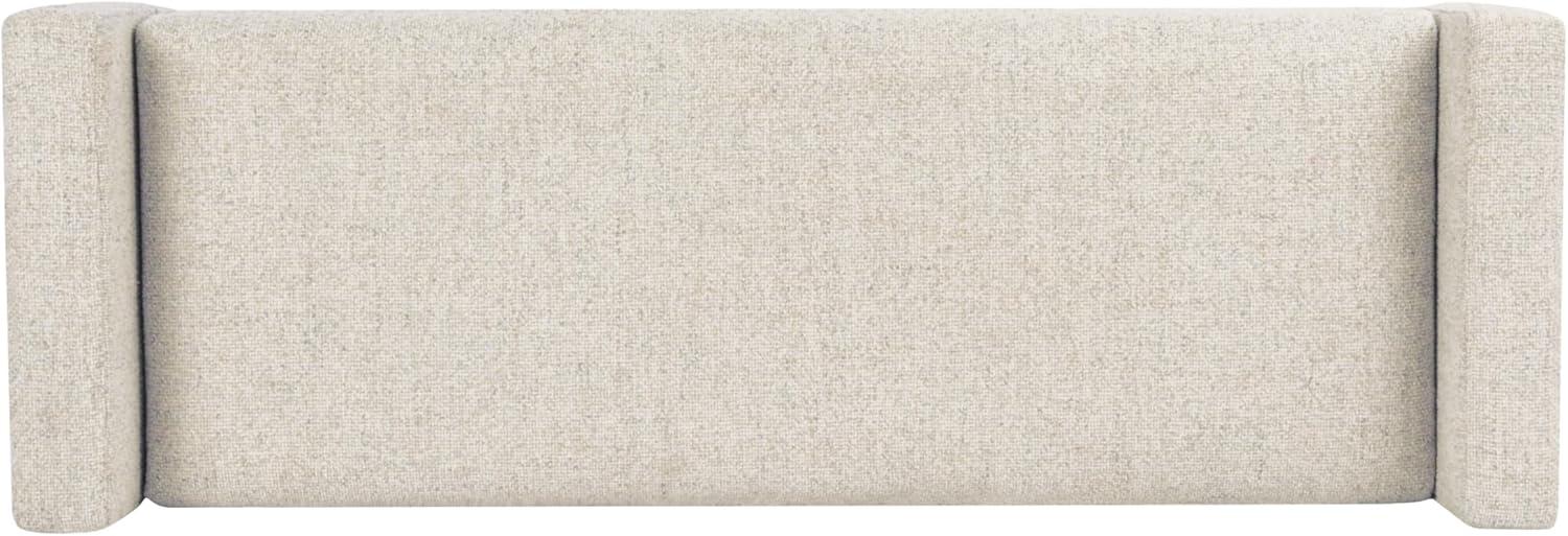 imageHomePop Fulton Storage Bench Muted MintTextured Cream