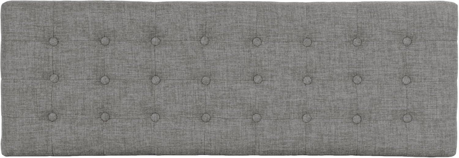 imageHomePop Modern Storage Bench Blue LargeMedium Gray