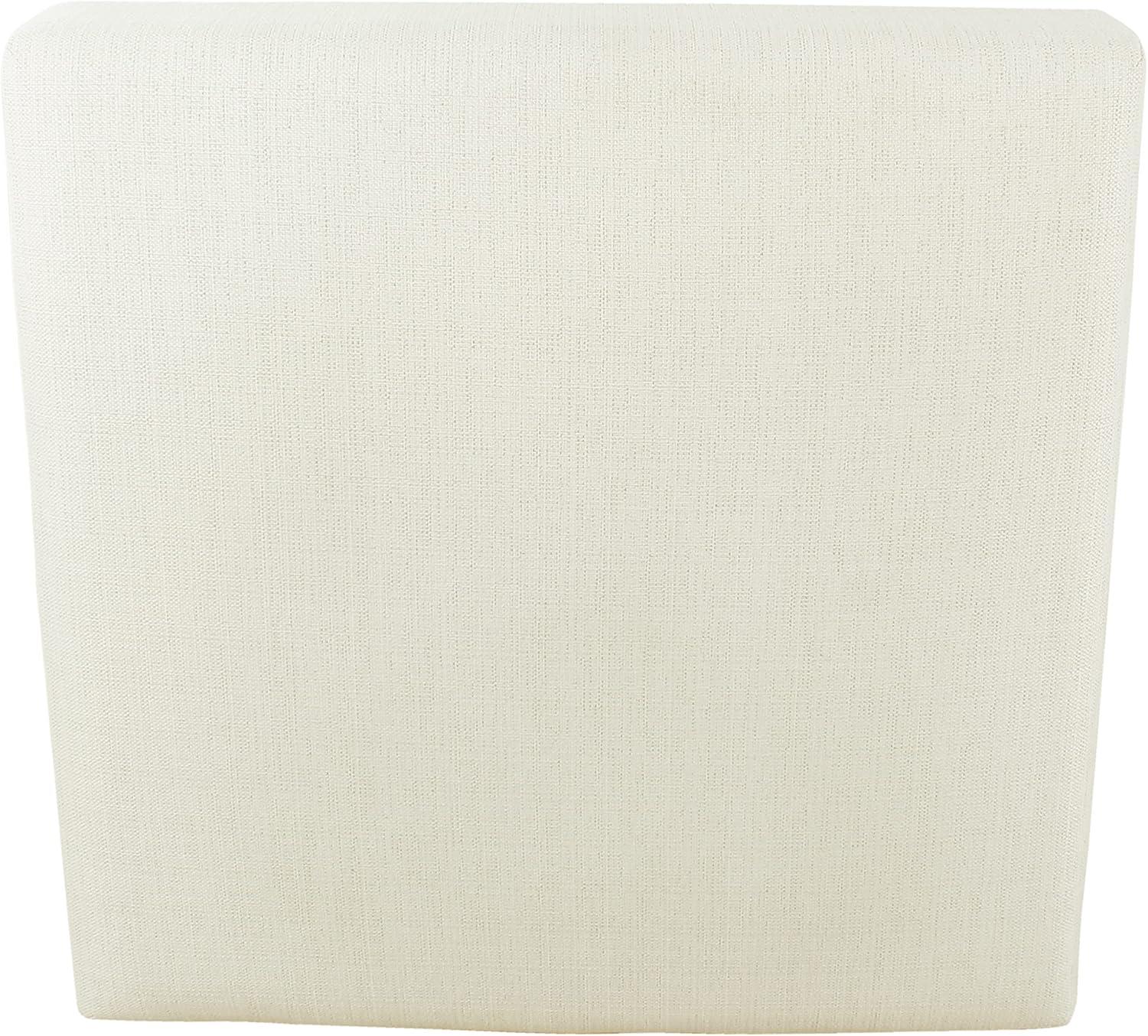 imageHomePop Tufted Decorative Bench StainResistant Cream WovenStainresistant Cream Woven