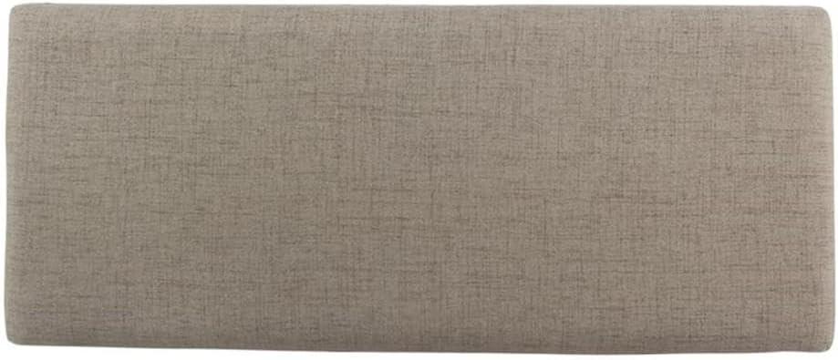 imageHomePop Upholstered Storage Bench with Nailhead Trim TaupeCreamTan