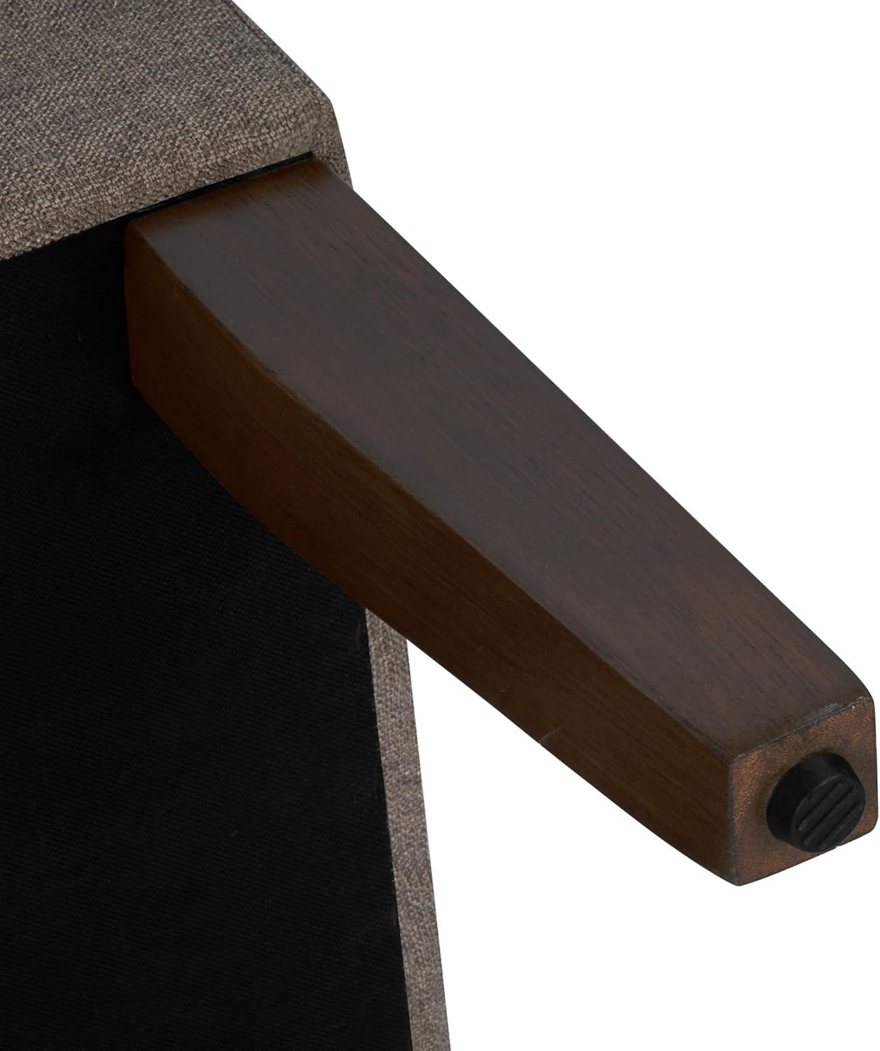 imageHomepop Home Decor Upholstered Decorative Storage Ottoman Bench Ottoman Bench with Storage for Living Room amp Bedroom Decorative Home Furniture Textured BrownTextured Brown