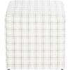 Natural Woven Plaid