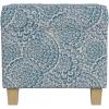 Blue and Cream Modern Floral