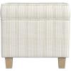 Marigold Pinstripe Cream Fabric