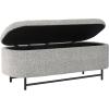 Cream Boucle With Gray Yarns