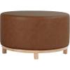 Chestnut Brown Faux Leather