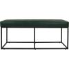Deep Forest Green Faux Suede