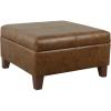 Distressed Brown Faux Leather