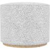 Cream Bouclé With Gray Yarns