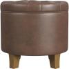 Brown Faux Leather