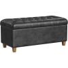 Black Faux Leather