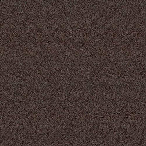 imageHomePop Large Velvet Storage Ottoman NavyBrown Faux Leather