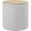 Light Gray Textured Woven