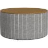 Midnight Gary Woven Stripe