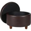 Brown Faux Leather