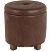 Brown Faux Leather