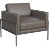 Pewter Gray Faux Leather
