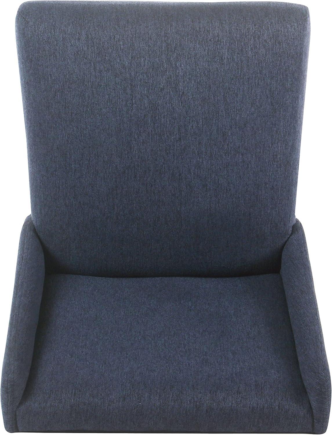 imageHomePop Upholstered Counter Height Barstool 24Inch Tan and Gray LatticeBlue