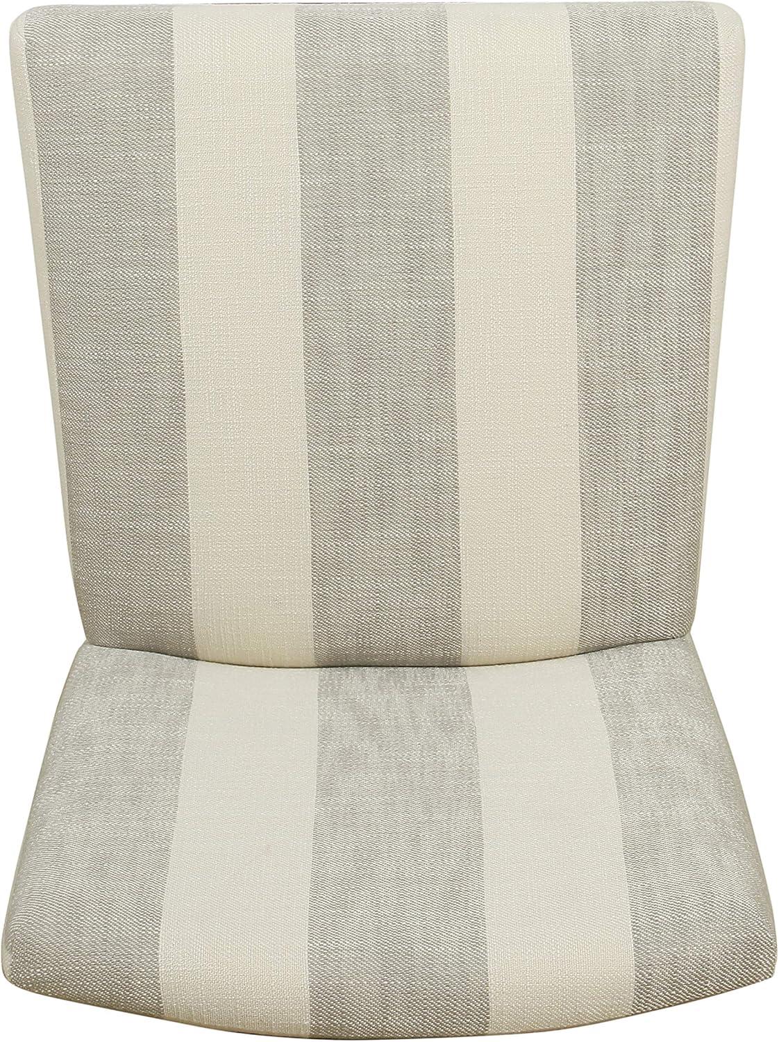 imageHomePop Upholstered Counter Height Barstool 24Inch Tan and Gray LatticeCream
