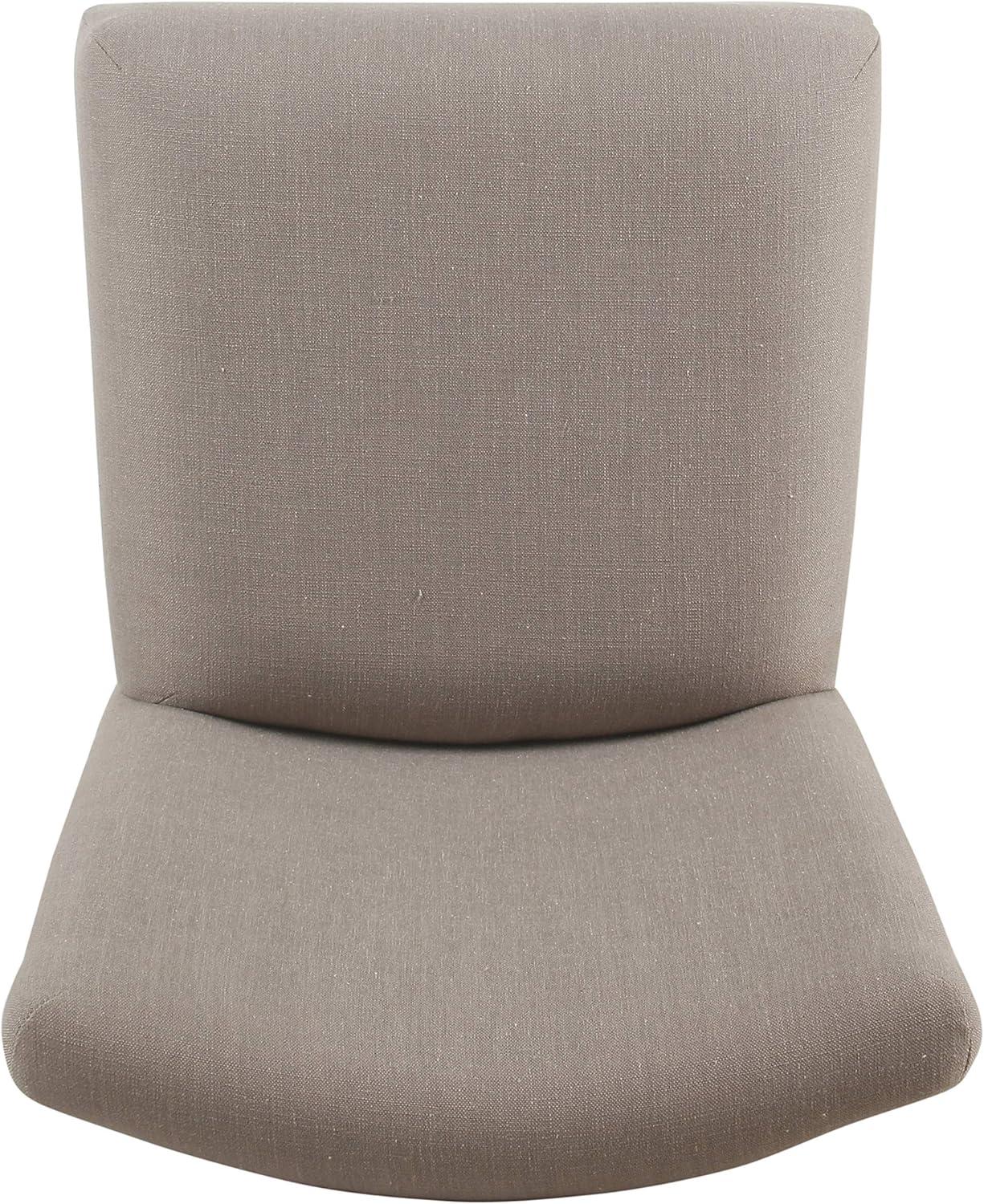 imageHomepop Home Decor Nailhead Trim Counter Height Bar Stools 24 Inch Bar Stools Decorative Home Furniture Flax TanLight Gray