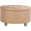 Light Camel Faux Leather