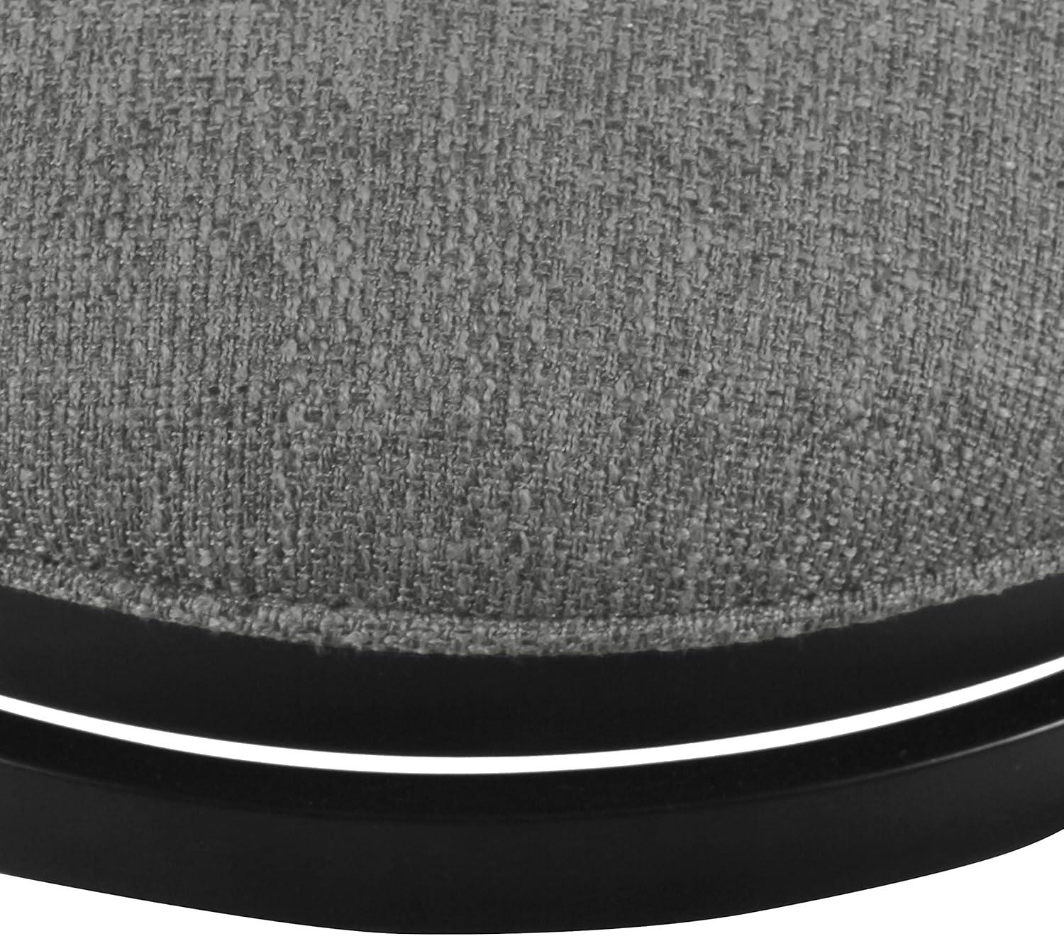 imageHomepop Home Decor Metal Counter Height Bar Stools 24 Bar Stools With Back Decorative Home Furniture TanCharcoal