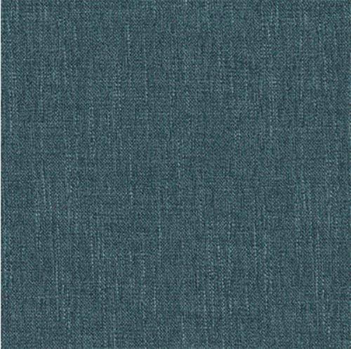 imageHomepop Home Decor Upholstered Round Storage Ottoman Ottoman with Storage for Living Room amp Bedroom Cream Chevron Woven LargeTeal Linen