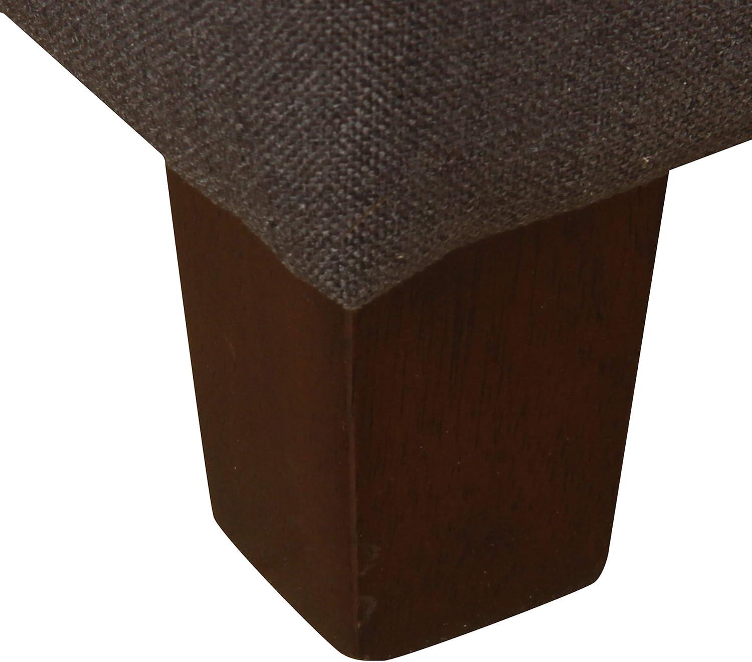 imageHomePop Large Decorative Storage Bench Blue Geometric PatternDark Grey
