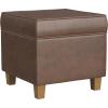 Brown Faux Leather