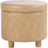 Sand Faux Leather