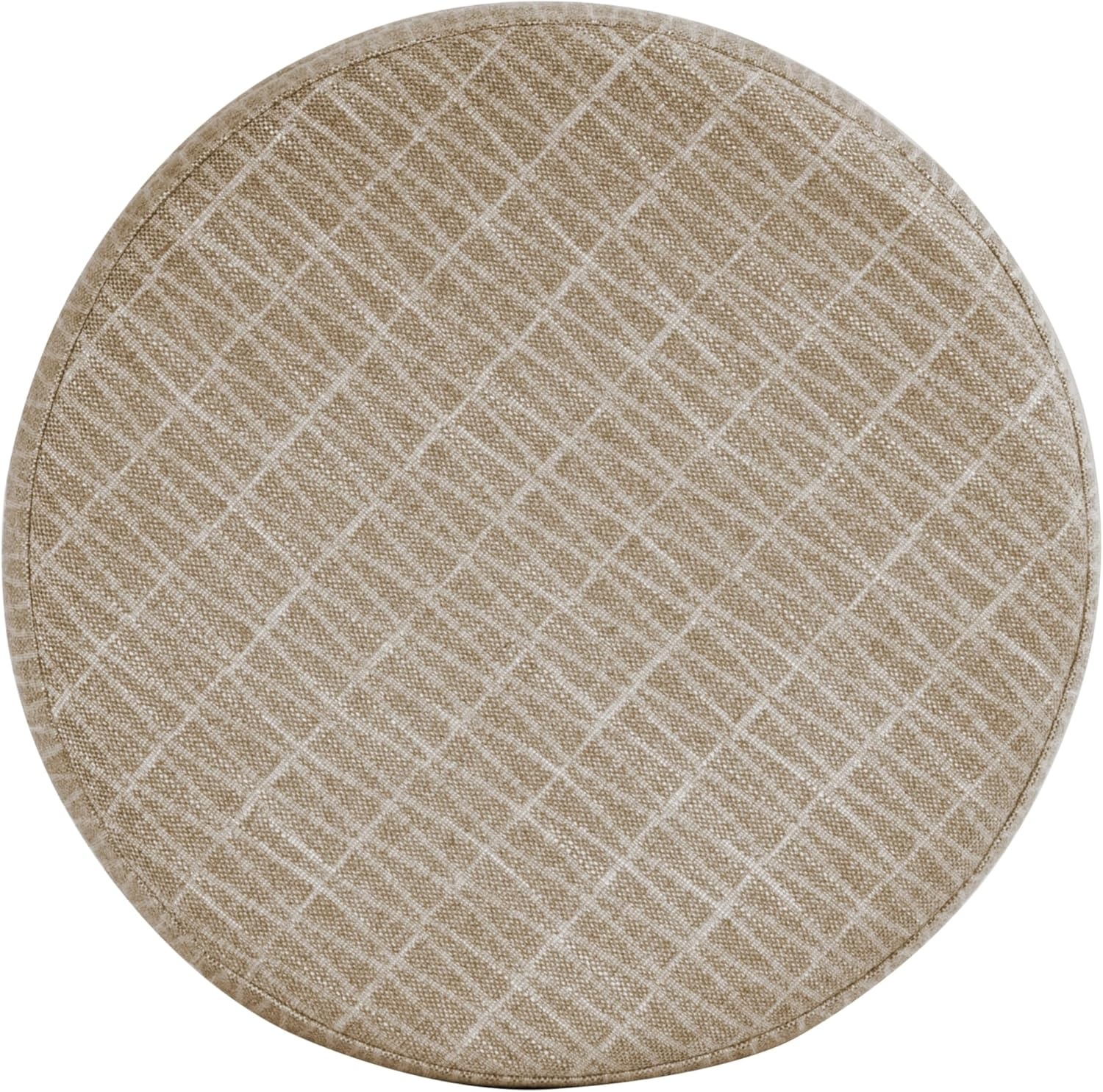 image:imageHomePop Round Storage Ottoman Tan Geometric PatternTan Geometric Pattern