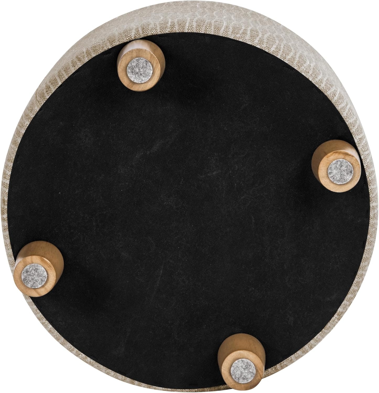 image:imageHomePop Round Storage Ottoman Tan Geometric PatternTan Geometric Pattern