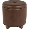 Brown Faux Leather