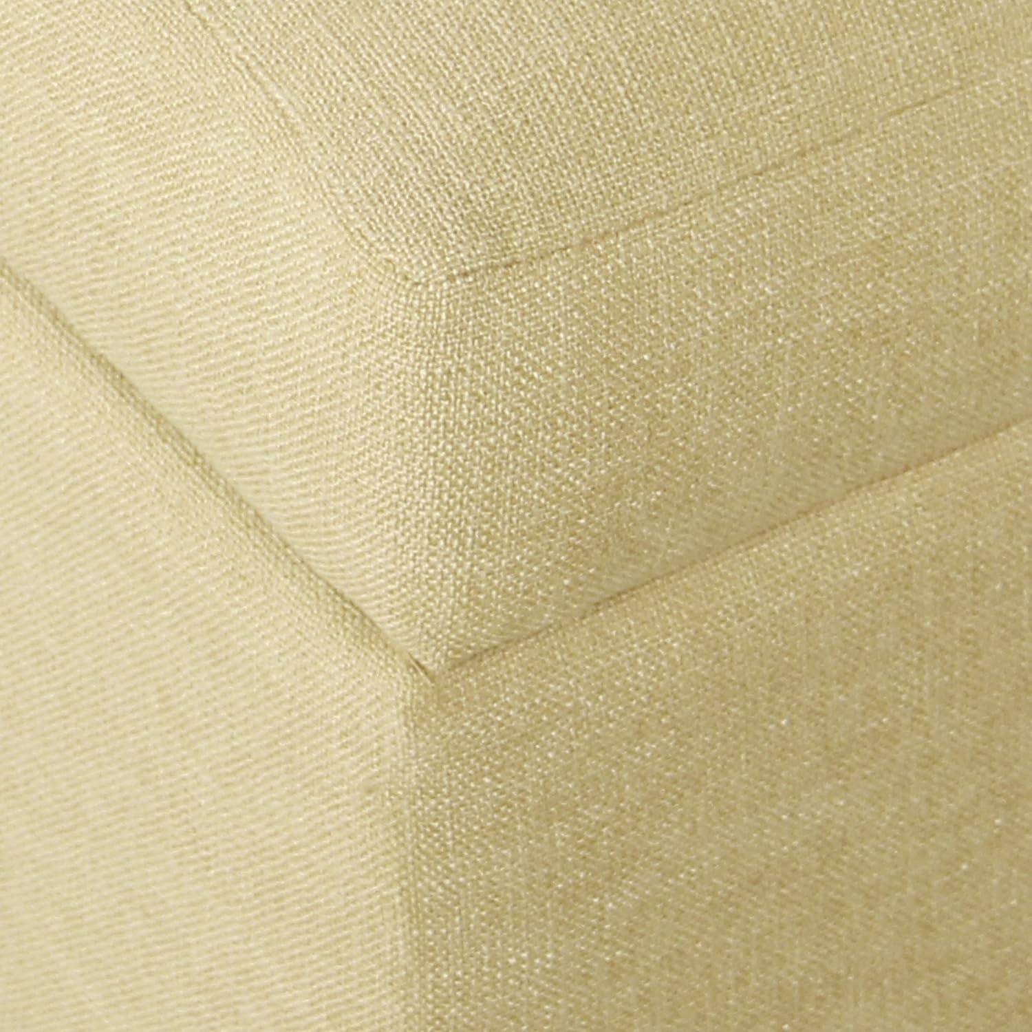 image:imageHomePop Luxury Large Storage Ottoman Blue Woven FabricTan
